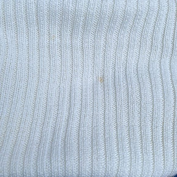 Lauren Ralph Lauren White Ribbed Sleeveless Tank Top - Picture 8 of 8